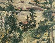 Lovis Corinth, Walchensee, Morgennebel